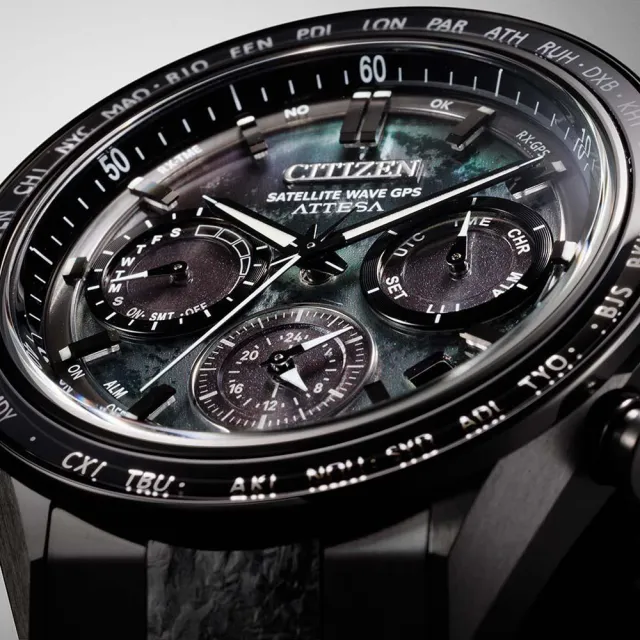 【CITIZEN 星辰】限量HAKUTO-R限定款 GPS衛星對時光動能手錶-44.6mm(CC4065-61Y)