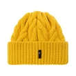 【MONCLER】I20983B00014 經典針織羊絨毛帽(黃色)