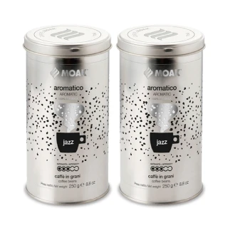 【MOAK】義大利Aromatik Jazz白金咖啡豆x2罐(250g/罐)