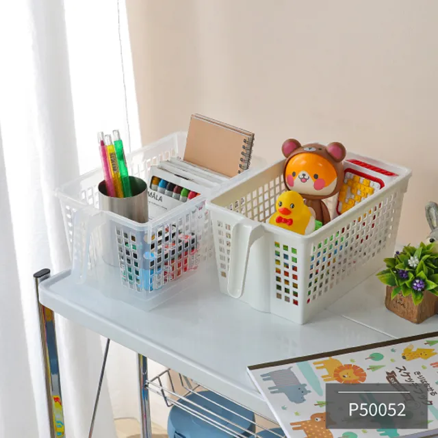 【生活King】櫥櫃手把收納籃-中(2入組)