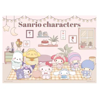 【HUNDRED PICTURES 百耘圖】Sanrio characters點點睡衣時刻拼圖520片(三麗鷗)