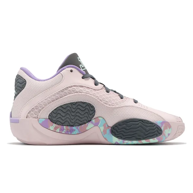 【NIKE 耐吉】籃球鞋 Jordan Tatum 2 PF 男鞋 粉 Sidewalk Chalk 氣墊 運動鞋(FZ2203-600)