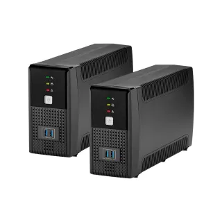 【特優Aplus】Plus1E-US600N *兩入組* 600VA UPS不斷電系統(在線互動式UPS)