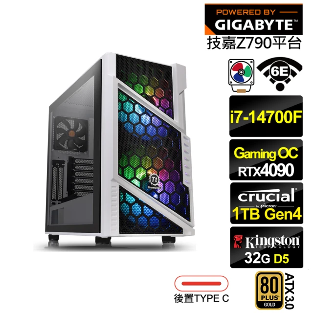 技嘉平台 i7廿核GeForce RTX 4090{荷魯斯G