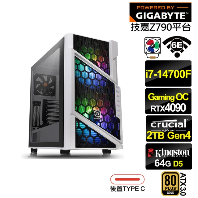 技嘉平台 i7廿核GeForce RTX 4090{荷魯斯G