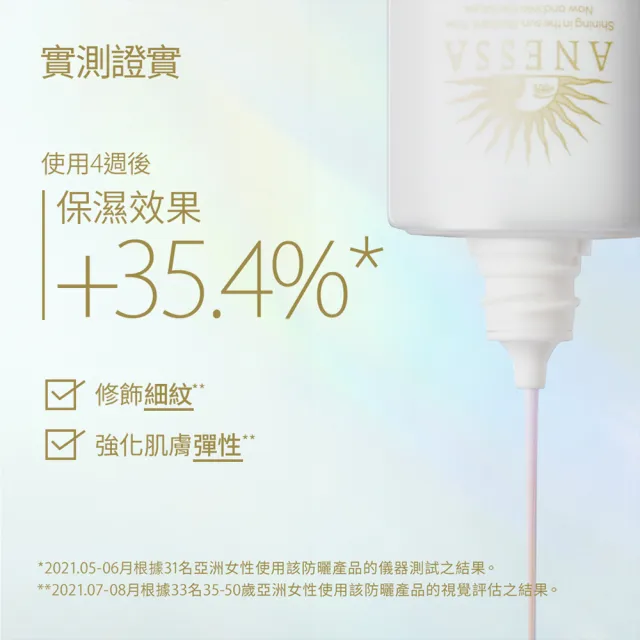 【ANESSA 安耐曬】濾鏡美顏日間防護精華 30ml(修飾細紋/強化肌膚屏障)