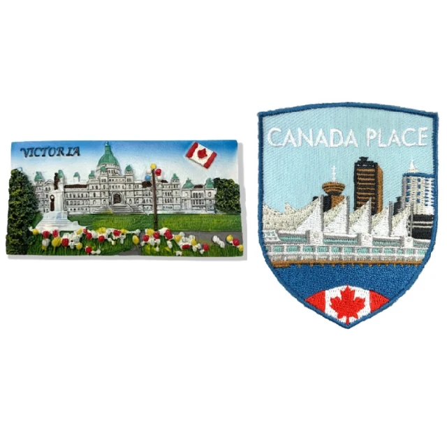 A-ONE 匯旺 加拿大維多利亞 市政廳磁性家居裝飾+加拿大