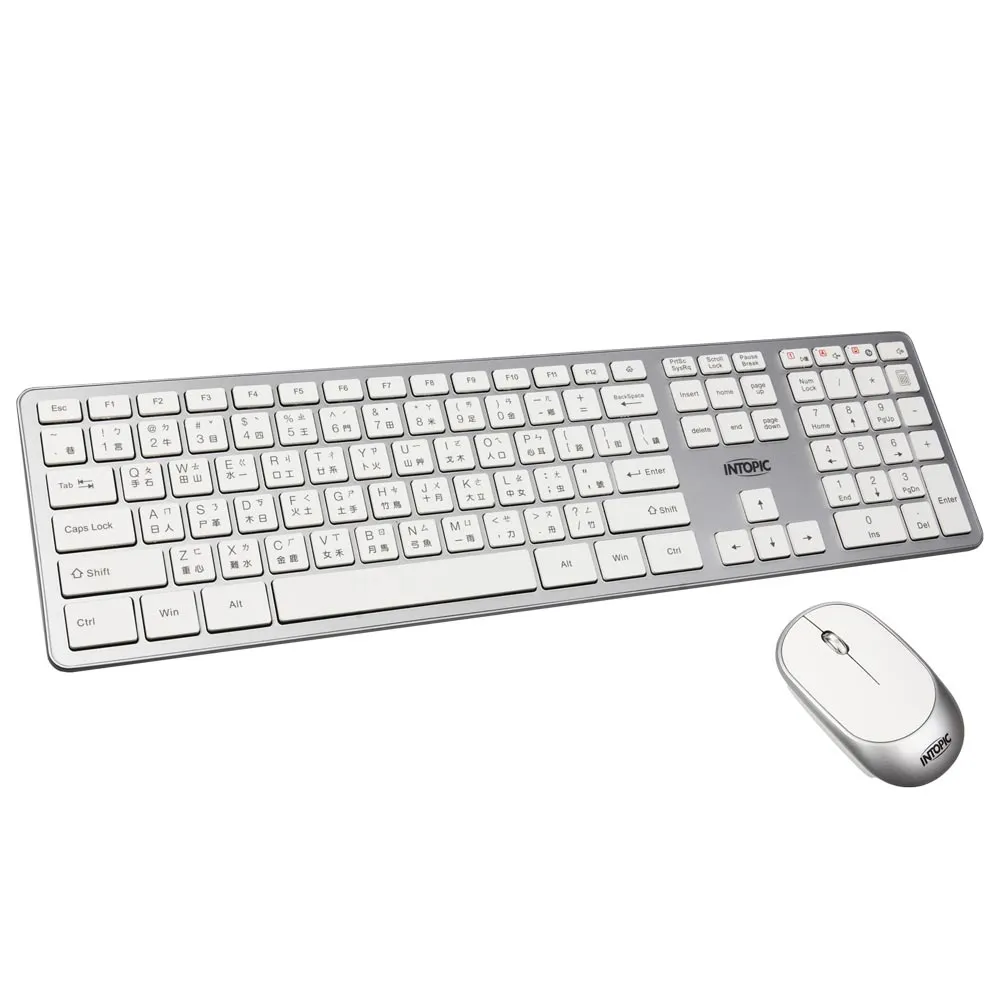 【INTOPIC】KCW-951 2.4G Hz無線剪刀腳鍵盤滑鼠組