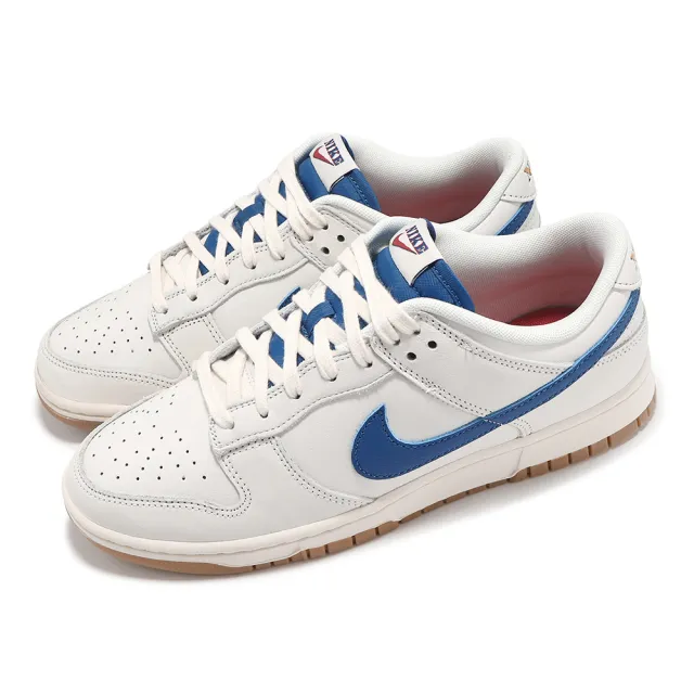 【NIKE 耐吉】休閒鞋 Dunk Low SE 男鞋 女鞋 白 藍 牛奶藍 膠底 復古(DX3198-133)