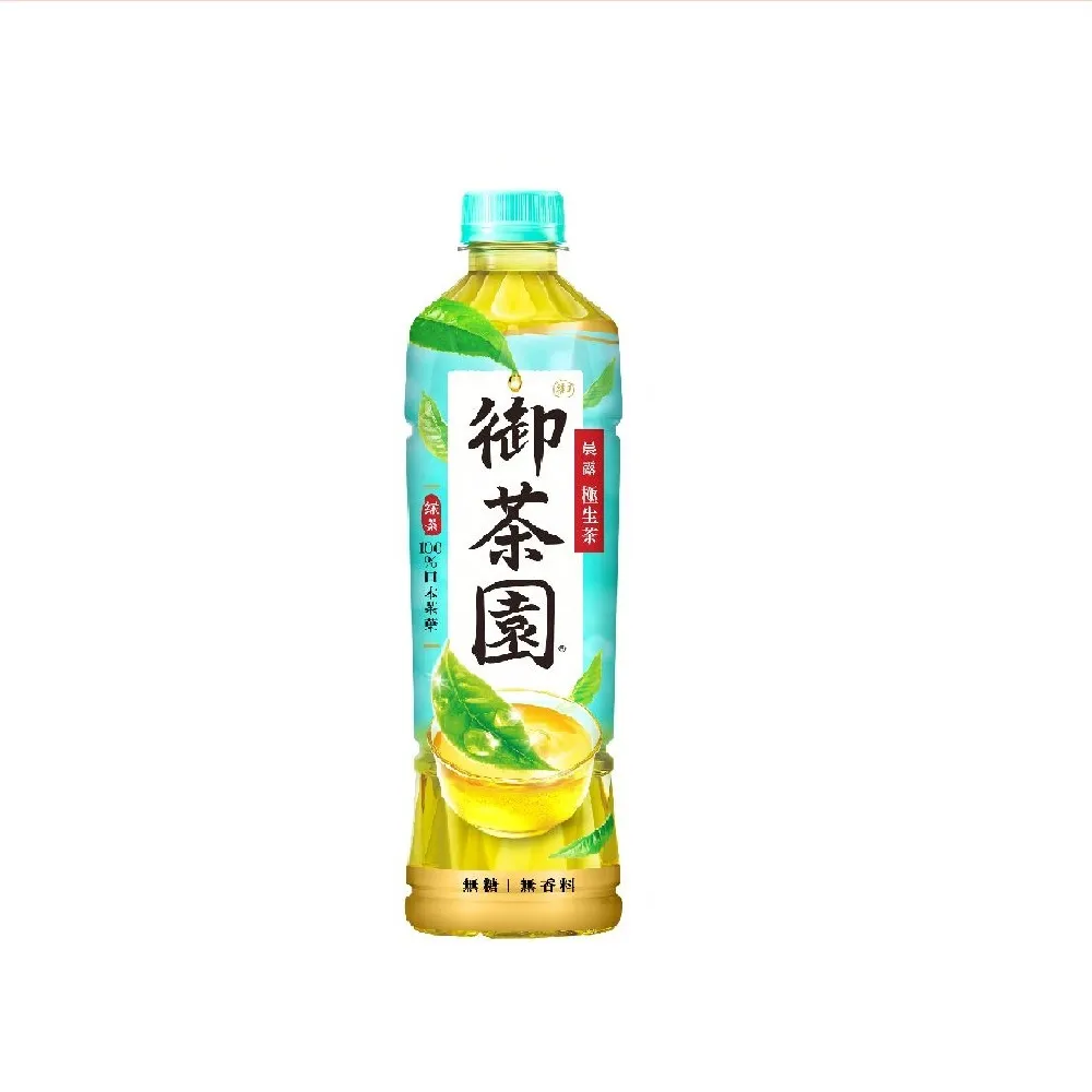 【御茶園】晨露極生茶550mlx48入(新舊包裝隨機出貨)