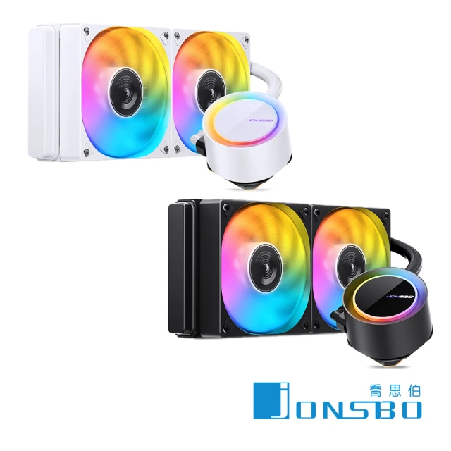 JONSBO 喬思伯 TG-240 一體式水冷(TDP:260W/SYNC/旋轉LOGO/神速安裝/3年保/漏液賠償)