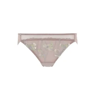 【Ladies 蕾黛絲】御見花-波斯菊低腰內褲 M-EL(雅致褐)