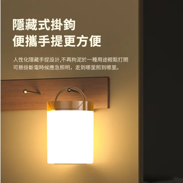 【ANTIAN】LED七彩拍拍小夜燈 USB充電戶外氛圍燈 床頭燈 起夜哺乳燈 檯燈