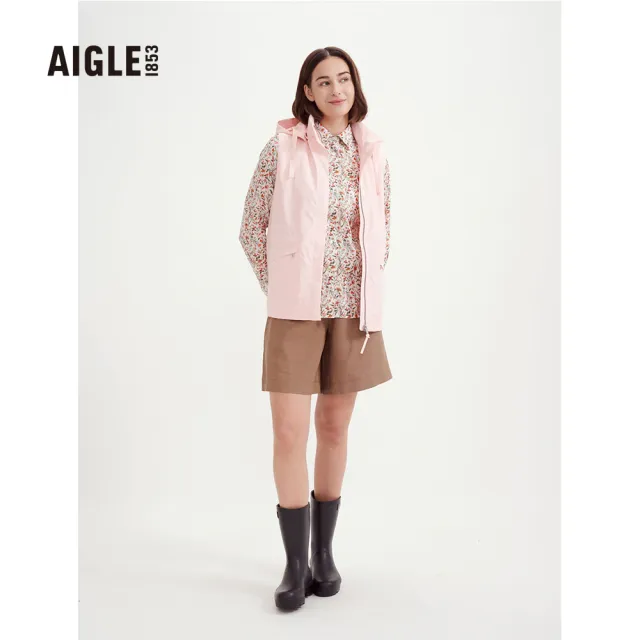 【AIGLE】女防風背心AG-3P244 三色(女裝 防風背心 機能背心)