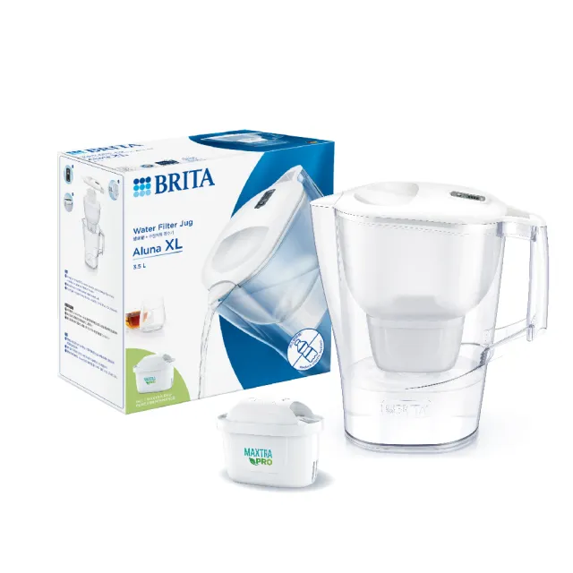 【BRITA】官方直營 Aluna XL愛奴娜濾水壺+MXPRO濾芯(共1壺1芯)