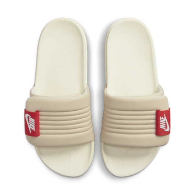 NIKE 耐吉NIKE 耐吉 W OFFCOURT ADJUST SLIDE 淺奶茶 拖鞋 女鞋 運動(DV1033-100)