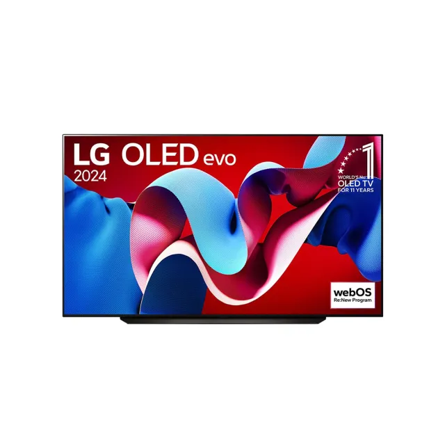 【LG 樂金】83型OLED evo C4 極緻系列 4K AI物聯網智慧電視(OLED83C4PTA)