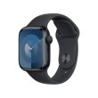 鋼化保貼組【Apple】Apple Watch S9 GPS 41mm(鋁金屬錶殼搭配運動型錶帶)