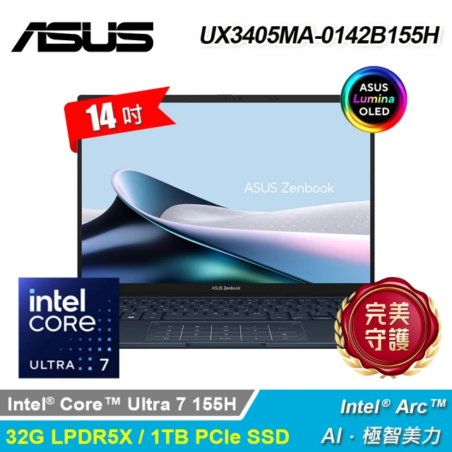 ASUS 1TB外接SSD組★15.6吋Ultra 9 RT