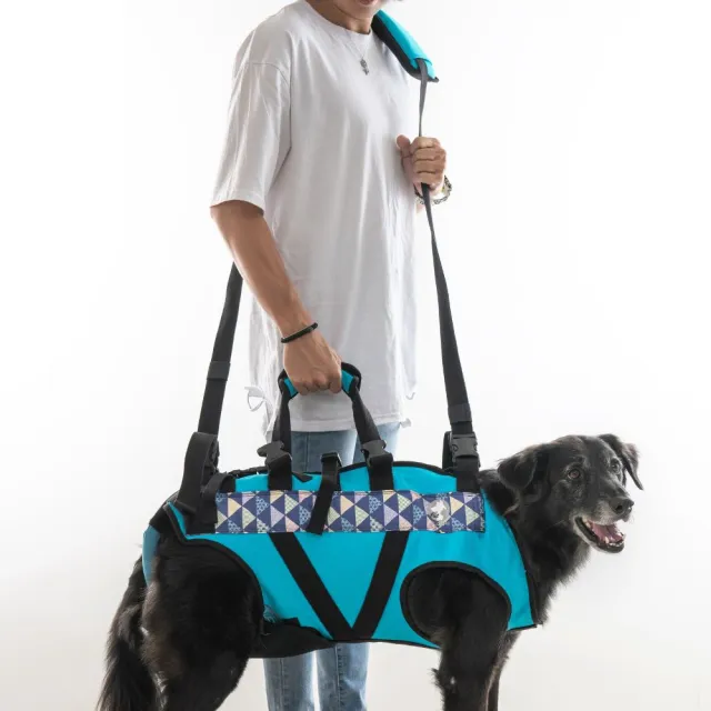 【EZ-CARE pet】寵物輔助衣-一般款 M號(狗狗後肢無力 輔助上下樓 行動不便 寵物輔具 寵物護具)