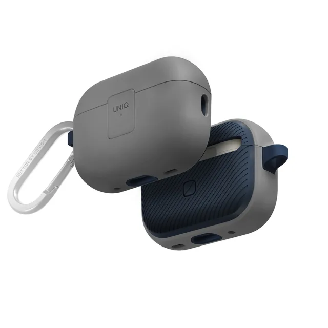 【UNIQ】AirPods Pro 2代 2022 Clyde 卡扣式雙料保護套 附登山扣