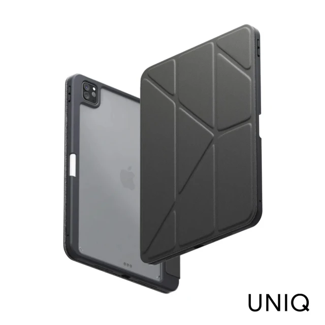 UNIQ iPad Pro 13 2024 Moven 磁吸帶筆槽透明平板保護套