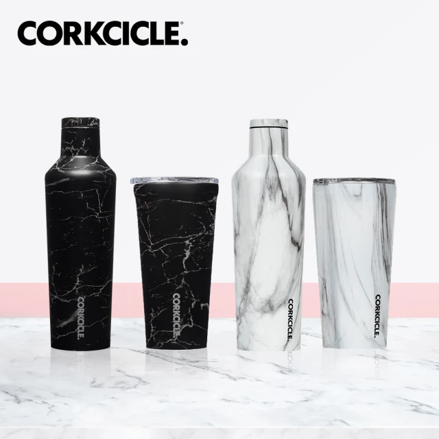 CORKCICLE 酷仕客 三層真空保溫杯/保溫杯 2入組(寬口杯+易口瓶475ml)(保溫瓶)