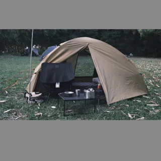 【NUIT 努特】土曜日 鋁合金雙人帳 210x140xH110cm 兩人帳棚 2人帳蓬 輕量帳 單人機車露營 野營(NTG110SD)
