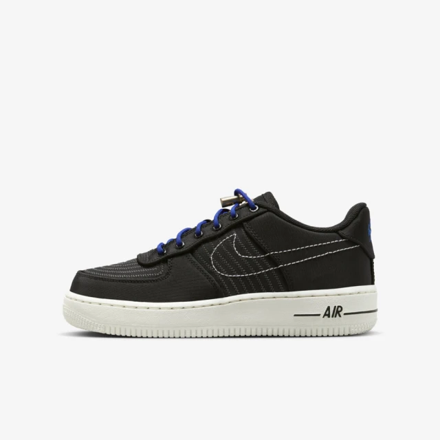 NIKE 耐吉 Air Force 1 Lv8 3 GS 大童 休閒鞋 運動 經典 AF1 穿搭 黑(DV1622-001)