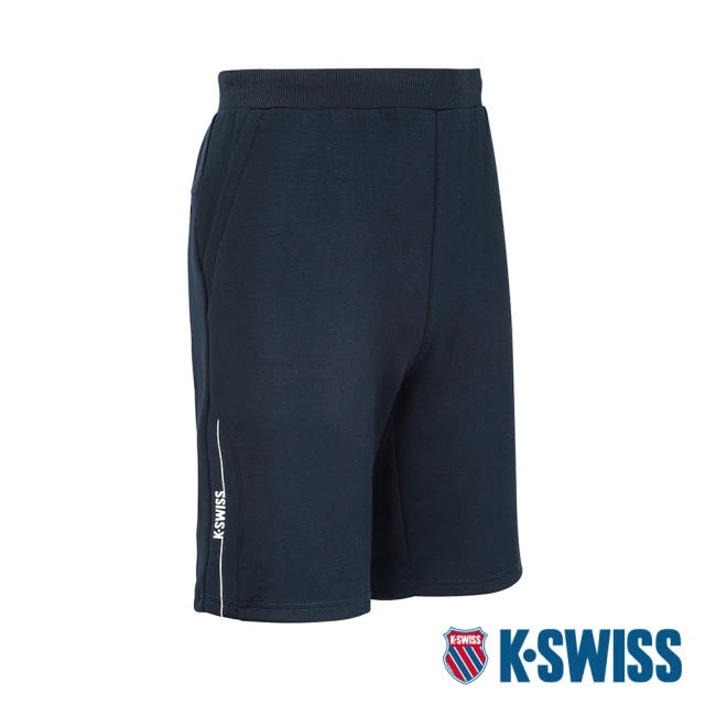 K-SWISS 運動休閒短褲 Sweat Shorts-男-藍(1010251-426)