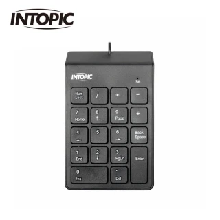 【INTOPIC】KBD-N91 巧克力數字鍵盤