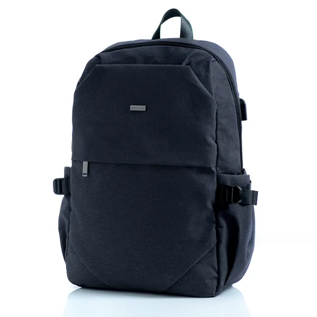 【NEW STAR】後背包 簡約機能防水多口袋收納筆電包包 大容量背包 男 女 男包 現貨 BK298(後背包 筆電包)