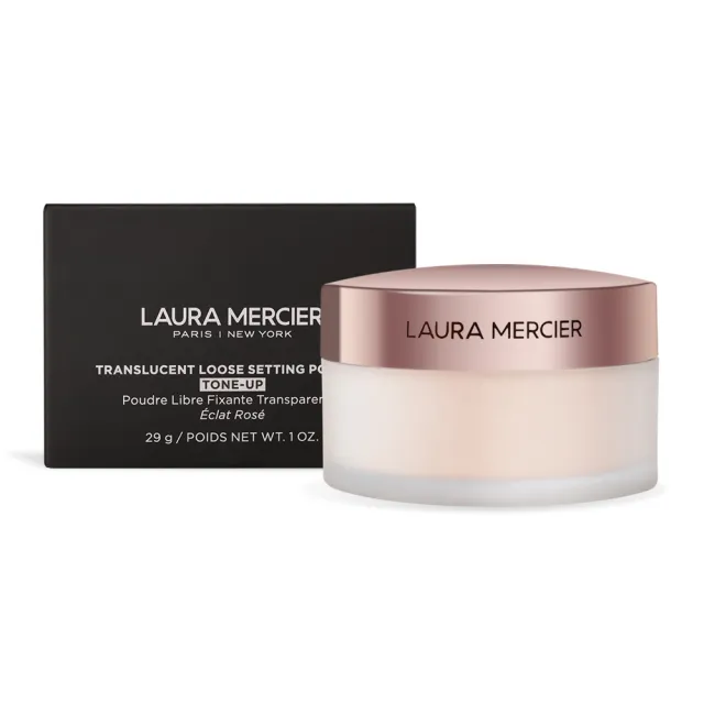 【LAURA MERCIER 蘿拉蜜思】煥顏透明蜜粉 29g(#Rose-國際航空版)-雙11