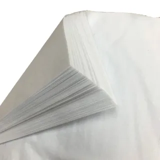 【CLEAN 克林】輕薄白棉紙 38x53cm 100張/包(包裝紙 襯衣紙 雪梨紙 內襯紙 宣紙 花束包裝 刺青紙 防塵紙)