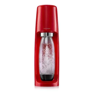 【福利品】Sodastream-時尚風自動扣瓶氣泡水機Spirit(保固兩年)