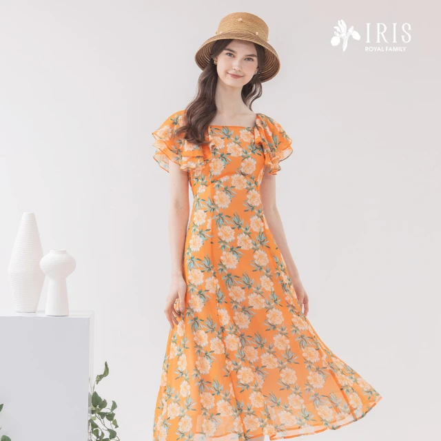 IRIS 艾莉詩 浪漫印花洋裝-2色(42683)