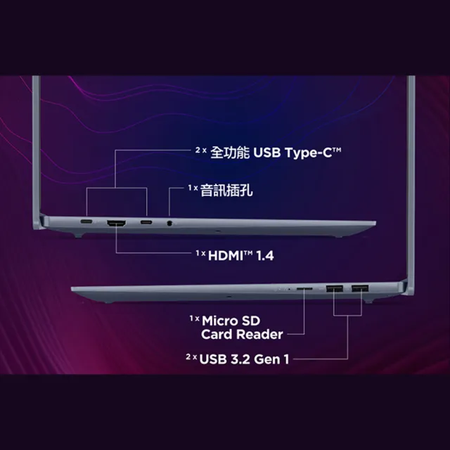 【Lenovo】送8吋平板★16吋Ultra 7 Ai輕薄筆電(IdeaPad Slim 5/Ultra 7-155H/16G/512G/W11/藍/83DC0027TW)