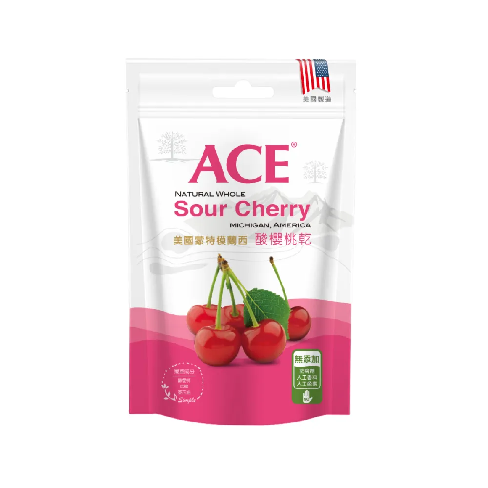 【ACE】美國蒙特模蘭西酸櫻桃乾95g