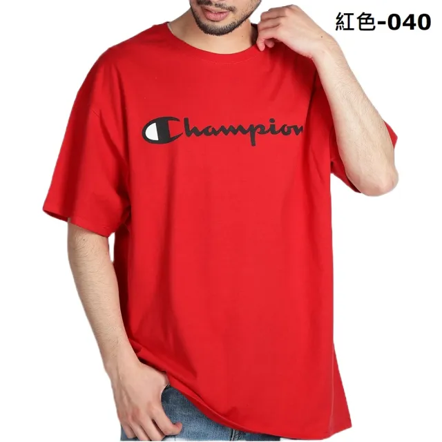 【Champion】美國冠軍 純棉 5.2盎司薄款 LOGO 短袖T恤 上衣 CLASSIC GRAPHIC TEE SCRIPT(請留意尺碼數據)