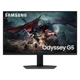 【SAMSUNG 三星】S32DG502EC 32型 2K 180Hz Odyssey G5 電競螢幕(IPS/HDR/護眼/垂直旋轉)