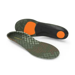 【SUPERfeet】健康慢跑登山健行多用途抑菌足弓鞋墊(森林綠)