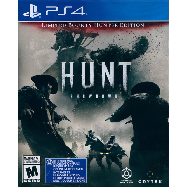 SONY 索尼SONY 索尼 PS4 獵殺：對決 惡靈獵殺：緊要關頭 限量賞金獵人版 Hunt Showdown(中英文美版)