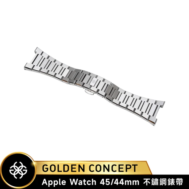 Golden Concept Apple Watch 44/45mm 316不鏽鋼錶帶 ST-45-SL 銀色