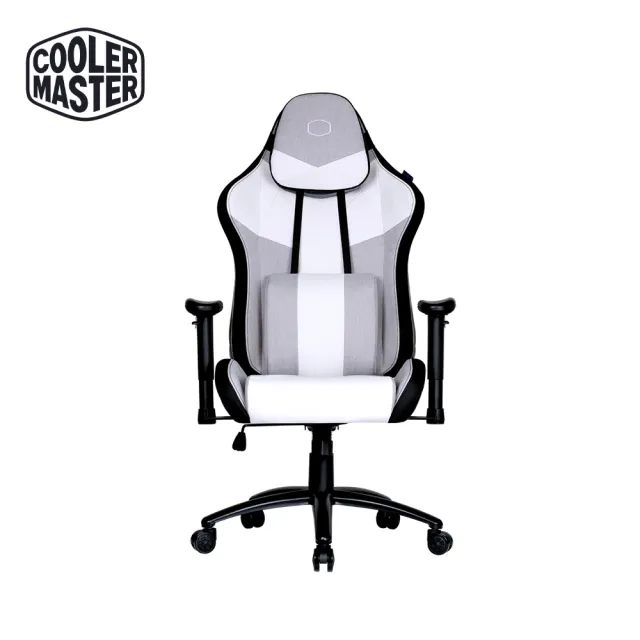 【CoolerMaster】酷碼 Caliber R3C 涼感電競椅[灰白](不含組裝)