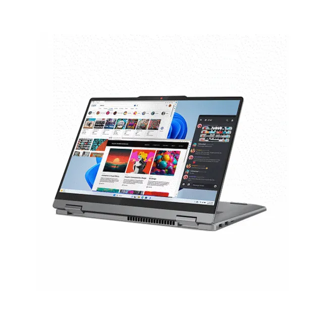 【Lenovo】14吋 2in1 輕薄筆電(Slim 5/83DT002ATW/Core 5 120U/16G/512G SSD/兩年保/翻轉觸控)