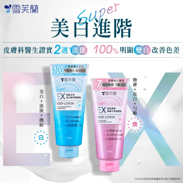 【雪芙蘭】SUPER EX超能精華乳330g