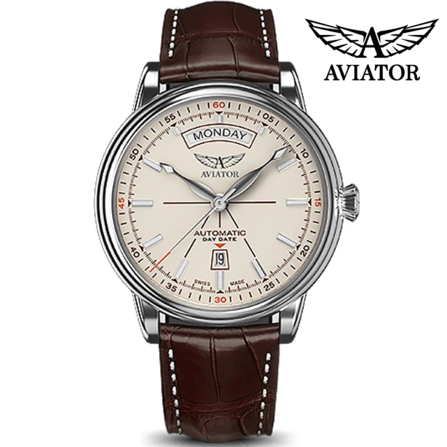 AVIATORAVIATOR 飛行員 DOUGLAS DAY-DATE 機械腕錶(V32001414)