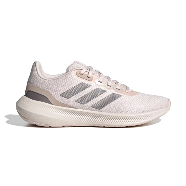 adidas 愛迪達 Runfalcon 3.0 女鞋 米色 運動 緩震 透氣 輕量 休閒 慢跑鞋 IE0744