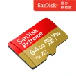 【SanDisk】Extreme microSDXC UHS-I 記憶卡 64GB(公司貨)