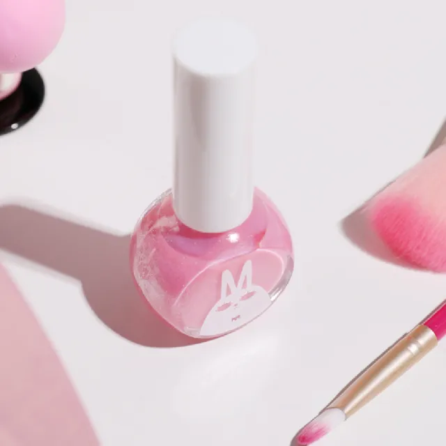 【Recipe Box】韓國 recipebox 可撕式水性兒童指甲油-櫻桃粉(兒童水性指甲油 可撕式指甲油 韓兔指甲油)